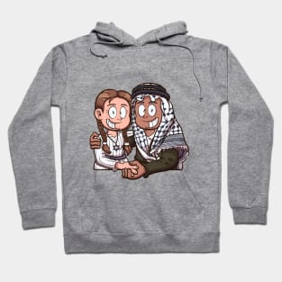 Israel And Palestine Love Hoodie